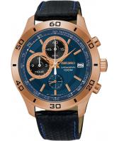 Мужские японские наручные часы Seiko SSB198P1 с хронографом