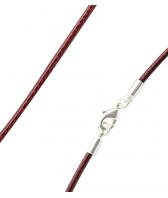 Текстильный шнурок Swanky ST1LS250-BORDOVYJ