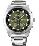 Мужские японские наручные часы Orient TT0U002F с хронографом