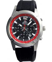 Мужские японские наручные часы Orient TW01006B с хронографом