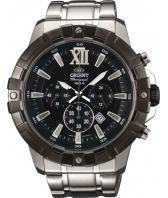 Мужские японские наручные часы Orient TW03001B с хронографом