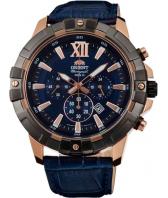 Мужские японские наручные часы Orient TW03004D с хронографом