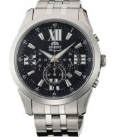 Мужские японские наручные часы Orient TW04003B с хронографом