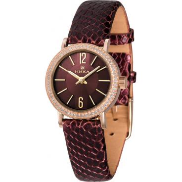 Женские российские золотые наручные часы Ника 0102A.2.1.64A 1