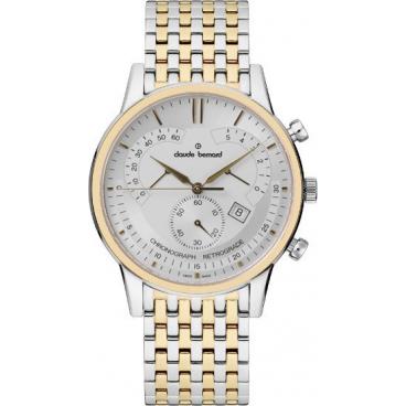 Мужские швейцарские наручные часы Claude Bernard 01506-357RMAIR с хронографом 1
