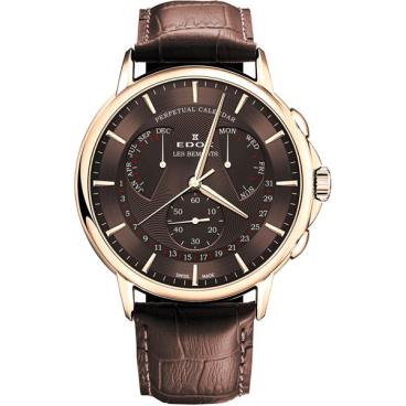 Мужские швейцарские наручные часы Edox 01602-37JBRID 1