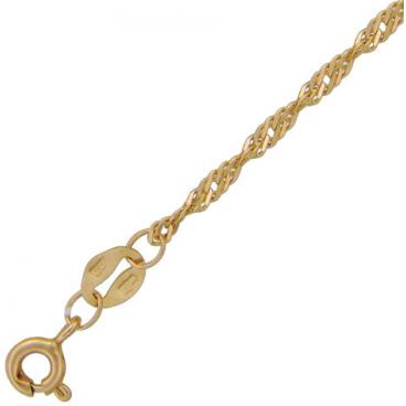 Женский золотой браслет цепь Эстет 01B7100135 1 Женский золотой браслет цепь Эстет 01B7100135 1