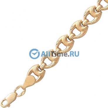 Золотой браслет цепь Эстет 01B710058 1 Золотой браслет цепь Эстет 01B710058 1