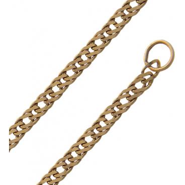 Золотая цепочка на шею Эстет 01C7100330 с панцирным плетением 1 Золотая цепочка на шею Эстет 01C7100330 с панцирным плетением 1