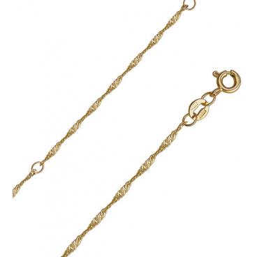 Золотая цепочка на шею Эстет 01C7300125R 1 Золотая цепочка на шею Эстет 01C7300125R 1