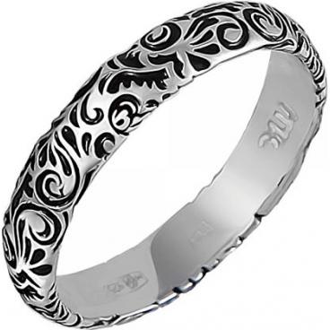 Серебряное кольцо ESTET Moscow 01K0511488JE с эмалью 1 Серебряное кольцо ESTET Moscow 01K0511488JE с эмалью 1