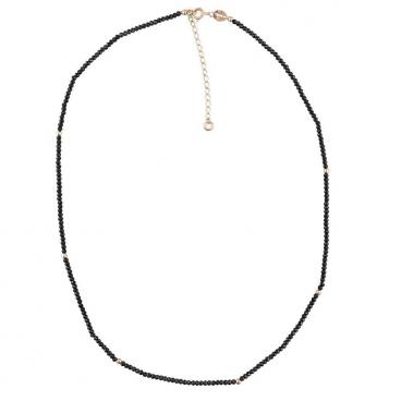 Колье бусы Эстет 01L311397-1 со шпинелью 1 Колье бусы Эстет 01L311397-1 со шпинелью 1