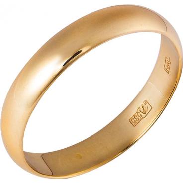 Золотое обручальное парное кольцо Эстет 01O030012 1 Золотое обручальное парное кольцо Эстет 01O030012 1