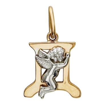 Золотой кулон Эстет 01P06399D 1 Золотой кулон Эстет 01P06399D 1