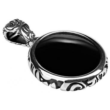 Серебряный кулон ESTET Moscow 01P459641CH c агатом 1 Серебряный кулон ESTET Moscow 01P459641CH c агатом 1