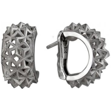 Серебряные серьги ESTET Moscow 01S0510094 1 Серебряные серьги ESTET Moscow 01S0510094 1