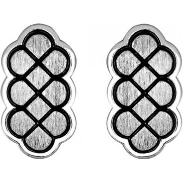 Серебряные серьги ESTET Moscow 01S0510316JE с эмалью 1 Серебряные серьги ESTET Moscow 01S0510316JE с эмалью 1