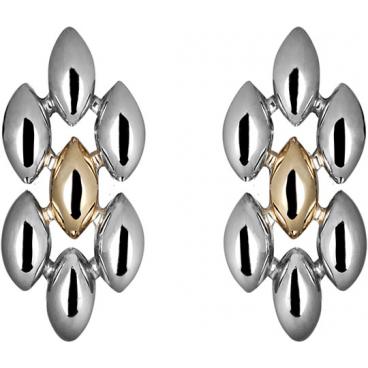 Серебряные серьги ESTET Moscow 01S058234A 1 Серебряные серьги ESTET Moscow 01S058234A 1