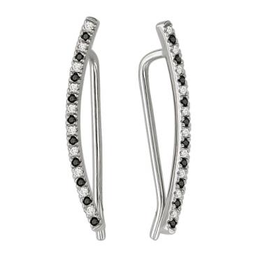 Серьги из белого золота Эстет 01S627300 с бриллиантами 1 Серьги из белого золота Эстет 01S627300 с бриллиантами 1