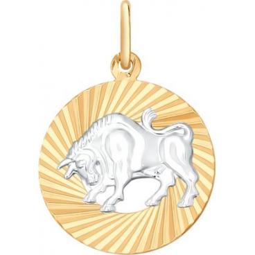 Золотой кулон SOKOLOV 031366_s 1 Золотой кулон SOKOLOV 031366_s 1