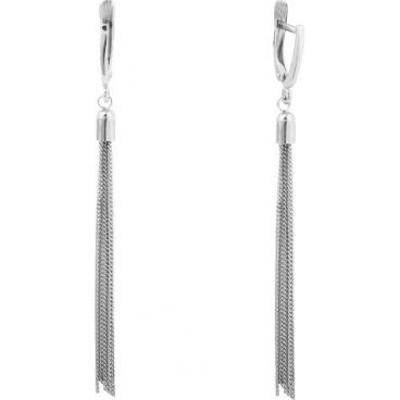 Серебряные длинные серьги Национальное Достояние 04700000000-nd 1 Серебряные длинные серьги Национальное Достояние 04700000000-nd 1