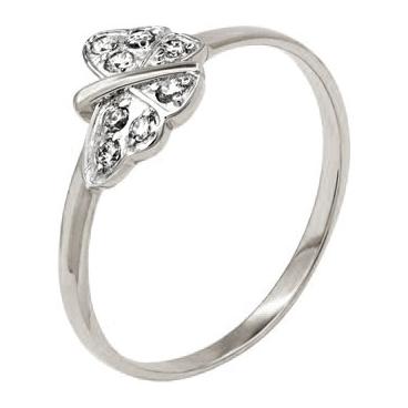 Серебряное наборное кольцо Русское Золото 05017049-6 с фианитами 1 Серебряное наборное кольцо Русское Золото 05017049-6 с фианитами 1