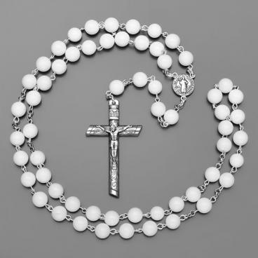 Колье бусы с подвесками Rico La Cara 0542-rlc с агатом 1