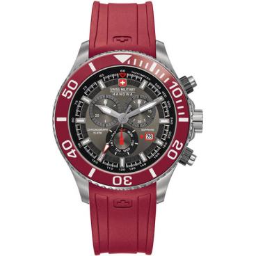 Мужские швейцарские наручные часы Swiss Military Hanowa 06-4226.04.009.04 с хронографом 1