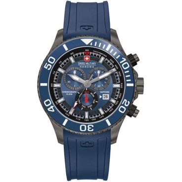 Мужские швейцарские наручные часы Swiss Military Hanowa 06-4226.30.003.03 с хронографом 1