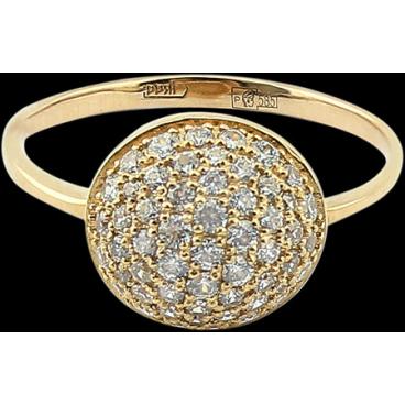 Золотое кольцо Leo Totti 1-00115-37319 с фианитами 1 Золотое кольцо Leo Totti 1-00115-37319 с фианитами 1