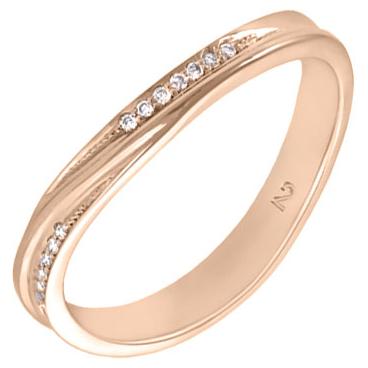 Золотое кольцо Уральский ювелирный завод 1-01547-011 с бриллиантами 1 Золотое кольцо Уральский ювелирный завод 1-01547-011 с бриллиантами 1