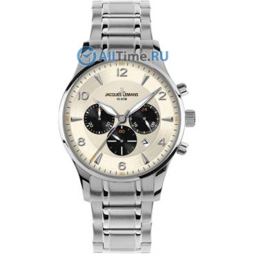 Мужские наручные часы Jacques Lemans 1-1654M с хронографом 1