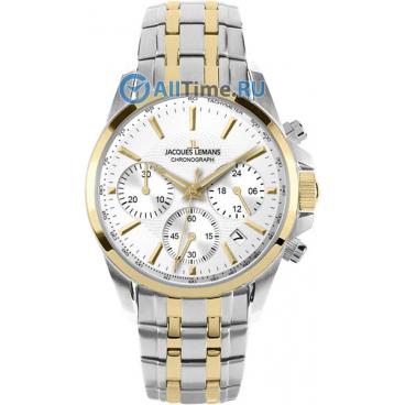 Женские наручные часы Jacques Lemans 1-1752F с хронографом 1