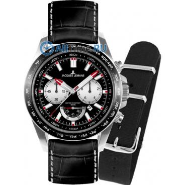 Мужские наручные часы Jacques Lemans 1-1756A с хронографом 1