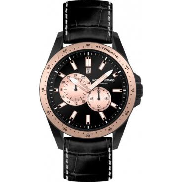 Мужские механические наручные часы Jacques Lemans 1-1775F 1