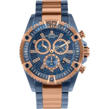 Мужские наручные часы Jacques Lemans 1-1805K с хронографом 1