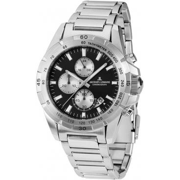 Мужские наручные часы Jacques Lemans 1-1826D с хронографом 1