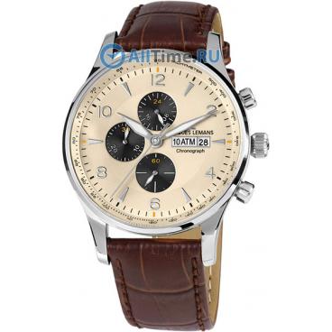 Мужские наручные часы Jacques Lemans 1-1844C с хронографом 1