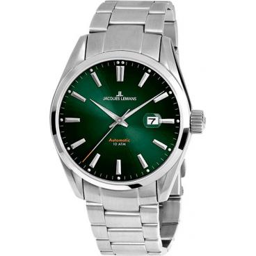 Мужские механические наручные часы Jacques Lemans 1-1846F 1