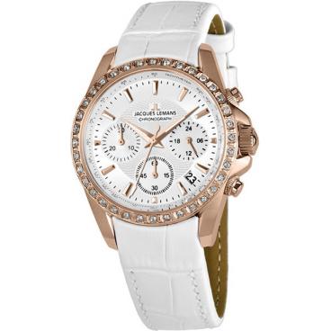 Женские наручные часы Jacques Lemans 1-1864B с хронографом 1