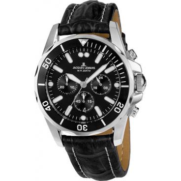 Мужские наручные часы Jacques Lemans 1-1907ZA с хронографом 1