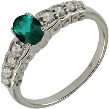 Серебряное кольцо Серебро России 1-428K-27210 с фианитами 1 Серебряное кольцо Серебро России 1-428K-27210 с фианитами 1