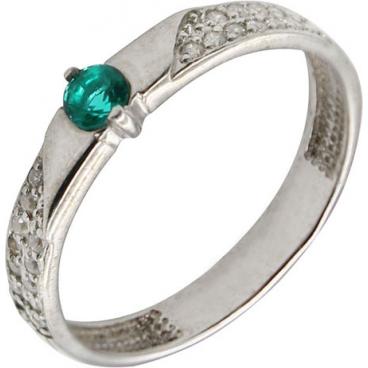 Серебряное кольцо Серебро России 10059-46301 с фианитами 1 Серебряное кольцо Серебро России 10059-46301 с фианитами 1