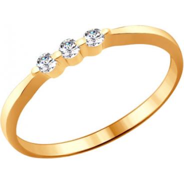 Золотое наборное кольцо SOKOLOV 1010376_s с бриллиантами 1 Золотое наборное кольцо SOKOLOV 1010376_s с бриллиантами 1
