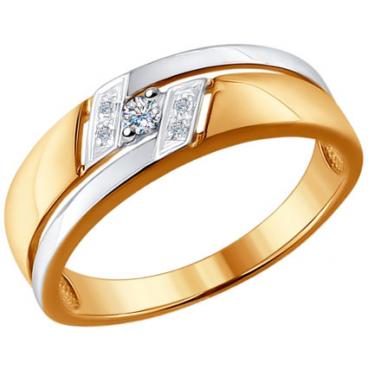 Золотое кольцо SOKOLOV 1011527_s с бриллиантами 1 Золотое кольцо SOKOLOV 1011527_s с бриллиантами 1
