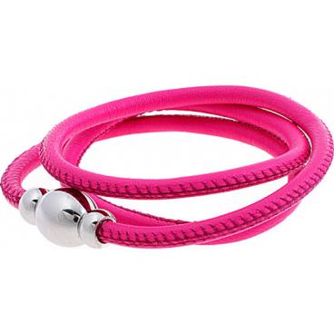 Кожаный тройной браслет Qudo 101531-R-S 1 Кожаный тройной браслет Qudo 101531-R-S 1