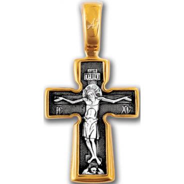 Серебряный православный крест с распятием Акимов 101.226 1 Серебряный православный крест с распятием Акимов 101.226 1