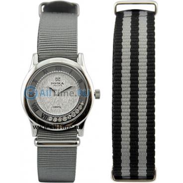 Женские российские серебряные наручные часы Ника 1021.0.9.21H.01 1