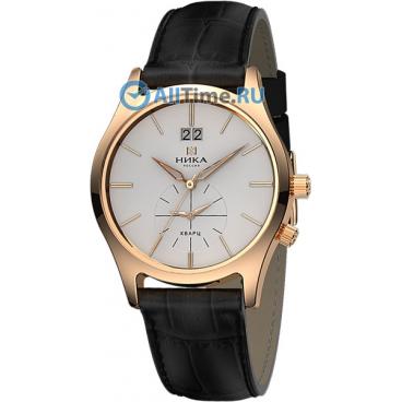 Мужские российские золотые наручные часы Ника 1023.0.1.15 1