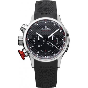 Мужские швейцарские наручные часы Edox 10302-3NIN2 с хронографом 1